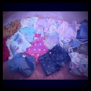 Baby girl 6 month clothes lot
